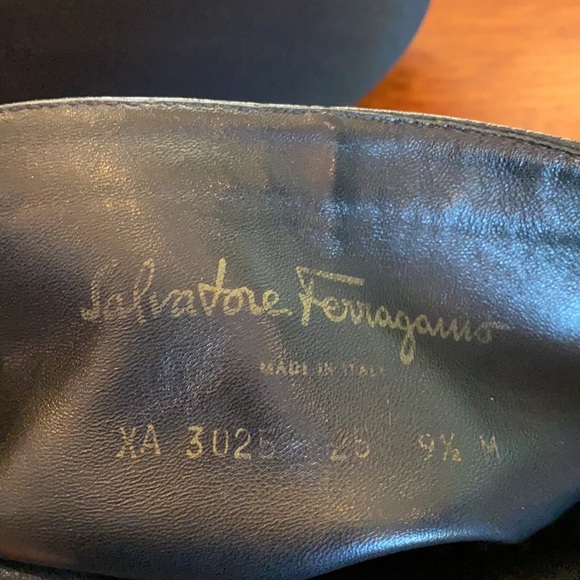 Salvatore Ferragamo Black Boots - Picture 12 of 15